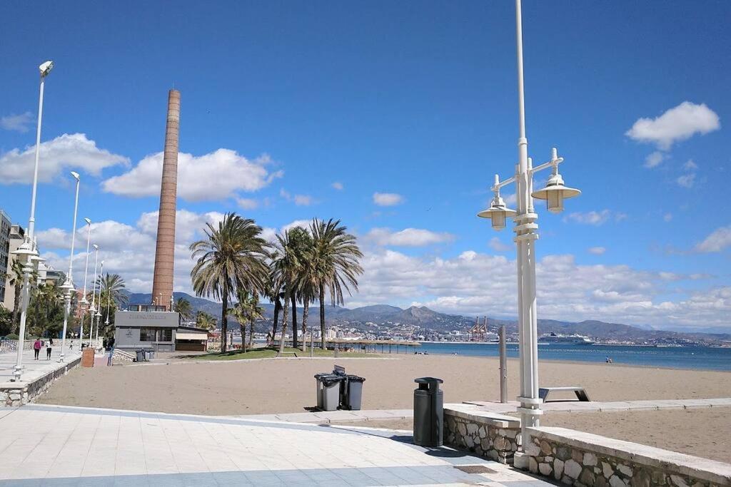 Magnifique Duplex Avec Terrasse Proche De La Plage Malaga Ngoại thất bức ảnh
